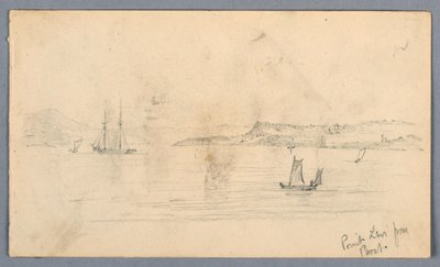 Point Levi From Boat by Arnold William Brunner