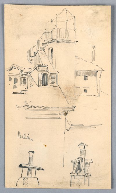 Sketches in Milan by Arnold William Brunner