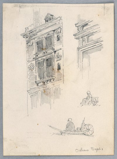Sketches of Orléans by Arnold William Brunner