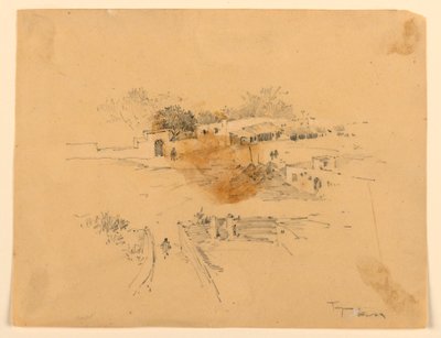 Square in Tangiers by Arnold William Brunner