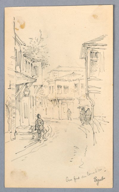 Street Scene by Arnold William Brunner