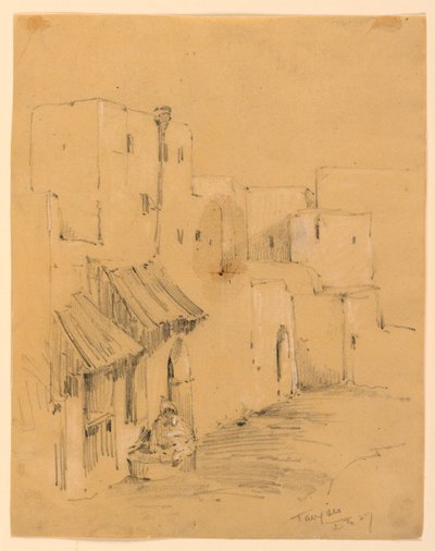 Street in Tangiers by Arnold William Brunner