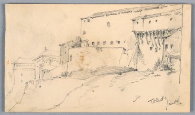 Walls in Toledo by Arnold William Brunner