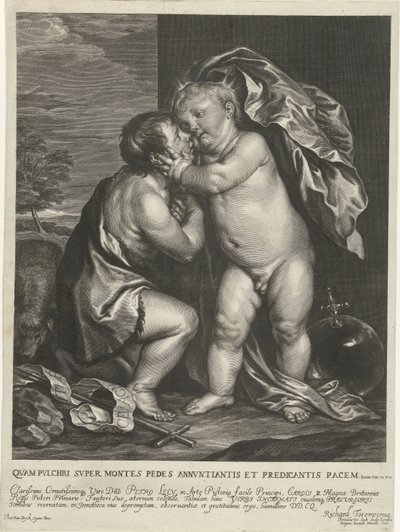Christ Child and John the Baptist by Arnold de Jode