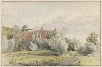 House Among Trees by Arnoldus Johannes Eymer
