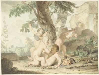 Playing Naked Boys by Arnout Rentinck
