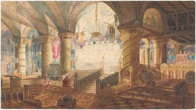 Church Interior by Aron Wallick