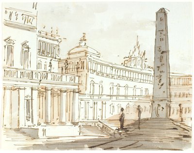 Castle Square with Obelisk by Aron Wallick