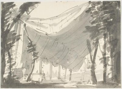 Tents in a Landscape by Aron Wallick
