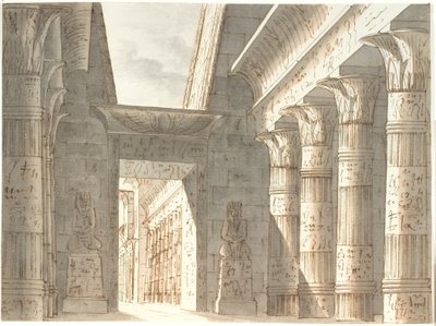Egyptian Temple by Aron Wallick