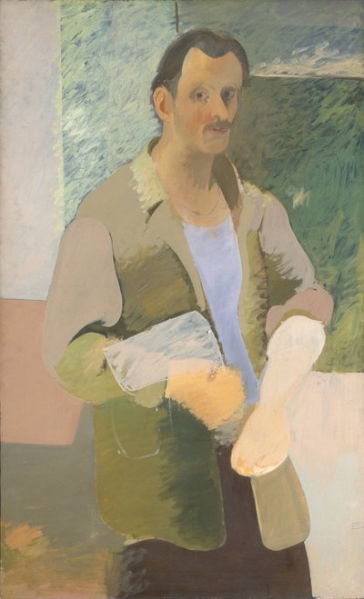Self-Portrait, ca 1937 by Arshile Gorky