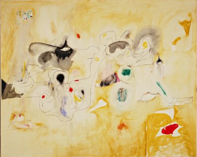 The Plough and the Song by Arshile Gorky