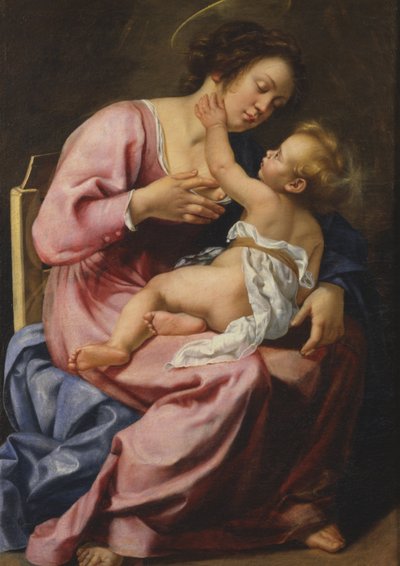 Madonna Nursing the Child by Artemisia Gentileschi