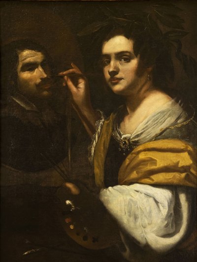 Self-Portrait by Artemisia Gentileschi