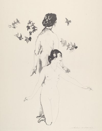 Circling Doves by Arthur B. Davies