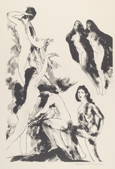 Free of Clouds by Arthur B. Davies