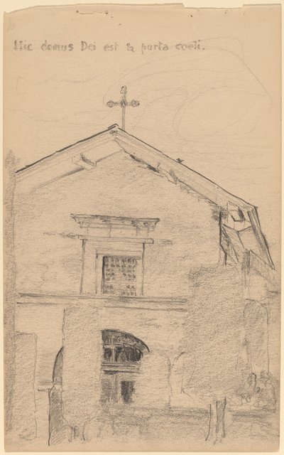 Mission Dolores, San Francisco by Arthur B. Davies
