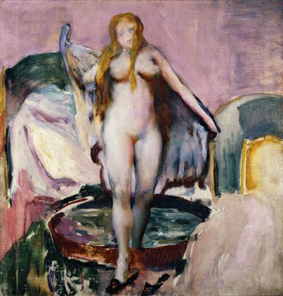 After the Bath by Arthur Beecher Carles