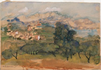 Olive Trees by Arthur Bowen Davies