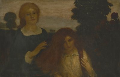 Rose to Rose, c.1890-1900 by Arthur Bowen Davies
