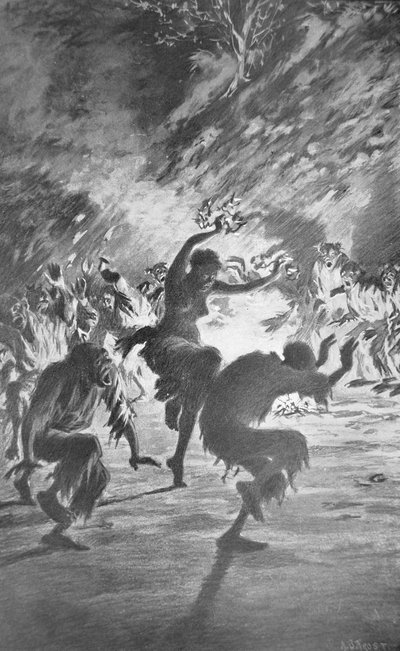 Haitian Voodoo Ritual by Arthur Burdett Frost