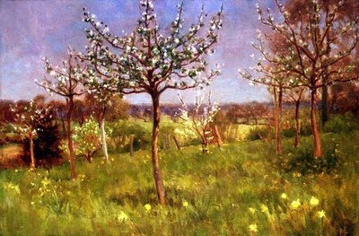 Spring in the Orchard by Arthur Claude Cooke