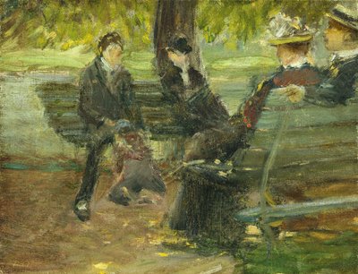 In the Park by Arthur Clifton Goodwin