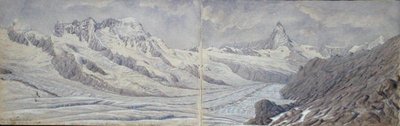 Mount Rosa by Arthur Cust