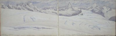 View from the Cima de Jazi by Arthur Cust