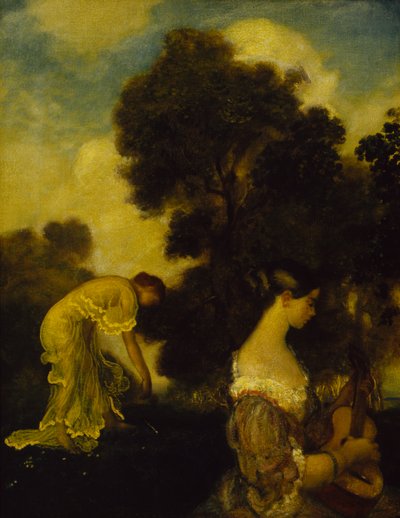 Evensong, ca. 1898 by Arthur Davies