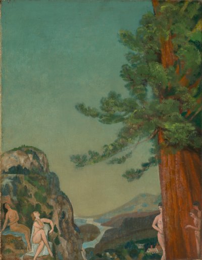 On the Cliffs, ca. 1898 by Arthur Davies