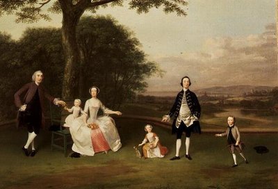 The Till Family, c.1750-51 by Arthur Devis