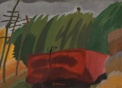 Freight Car by Arthur Garfield Dove