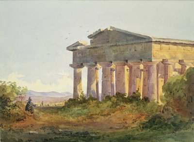 Landscape at Paestum by Arthur Glennie