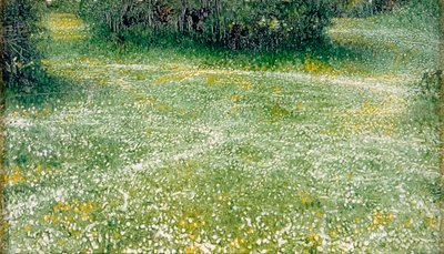 Daisies at Burnham, c.1918 by Arthur Hacker