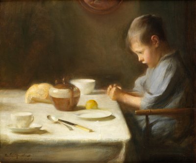 Saying Grace by Arthur Hacker