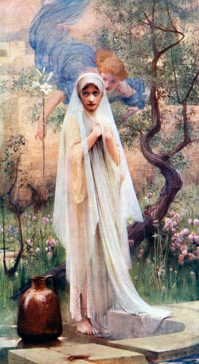 The Annunciation, 1926 by Arthur Hacker