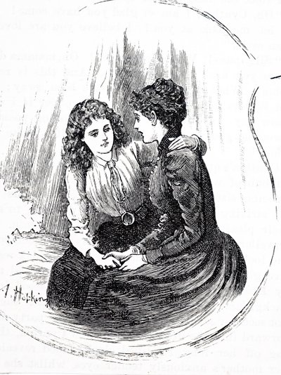 Sisters Exchanging Confidences by Arthur Hopkins