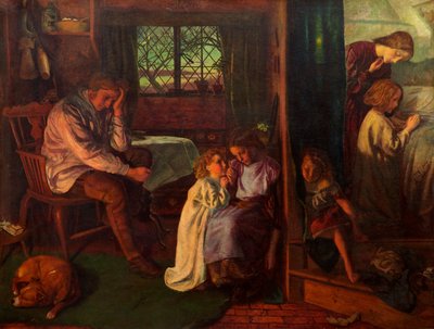 Bedtime by Arthur Hughes