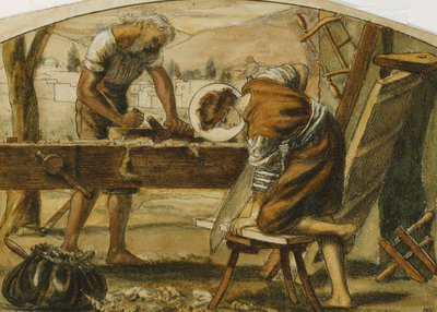 The Carpenter by Arthur Hughes
