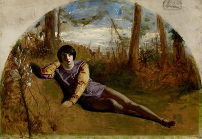 The Young Poet, 1849 by Arthur Hughes