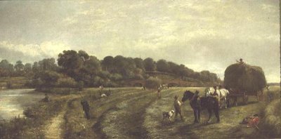 Haymaking by Arthur J. Stark
