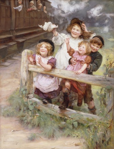 Home Again by Arthur John Elsley