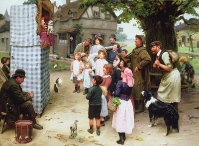 The Punch and Judy Show by Arthur John Elsley