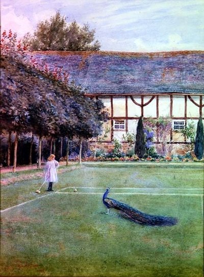On the Croquet Lawn by Arthur L. Hewlett