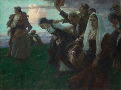Return from the Church Fair by Arthur Langhammer