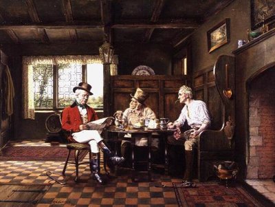 Tavern Interior by Arthur Longlands Grace
