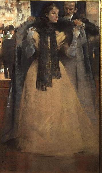 After the Play by Arthur Melville
