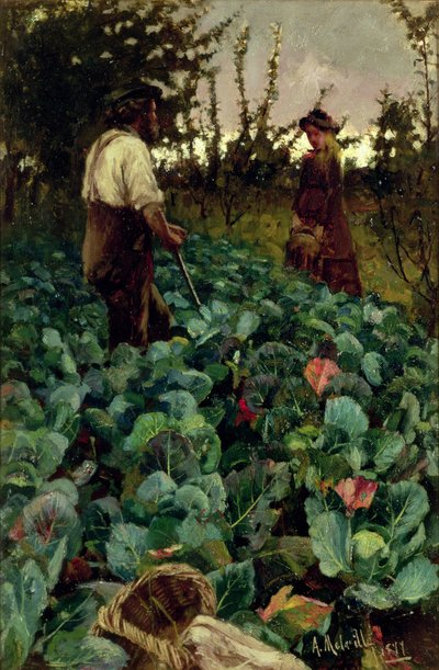 Cabbage Garden by Arthur Melville