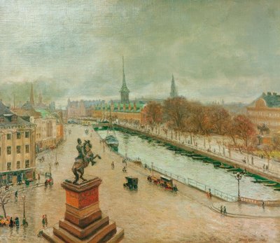 View of Copenhagen by Arthur Nielsen